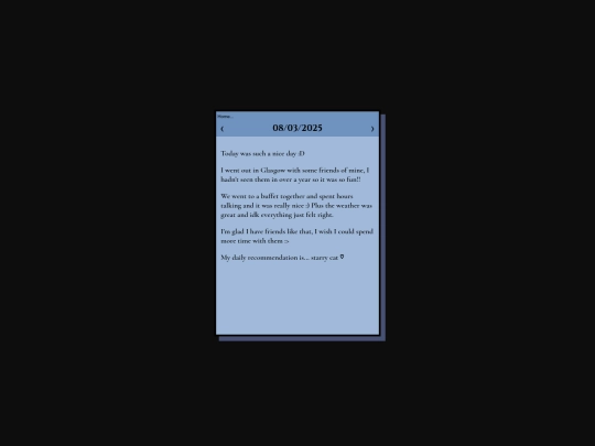 journals/08032025 screenshot