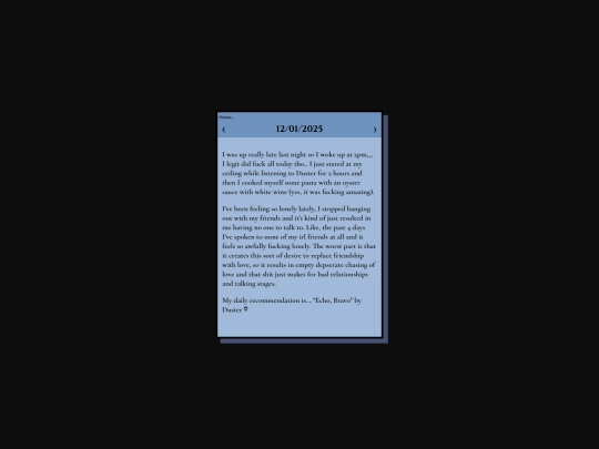 journals/12012025 screenshot