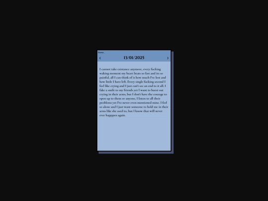 journals/13012025 screenshot