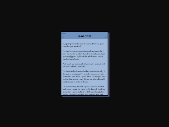 journals/13022025 screenshot