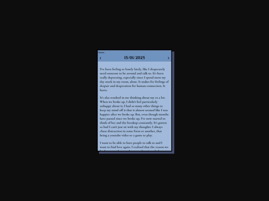 journals/15012025 screenshot