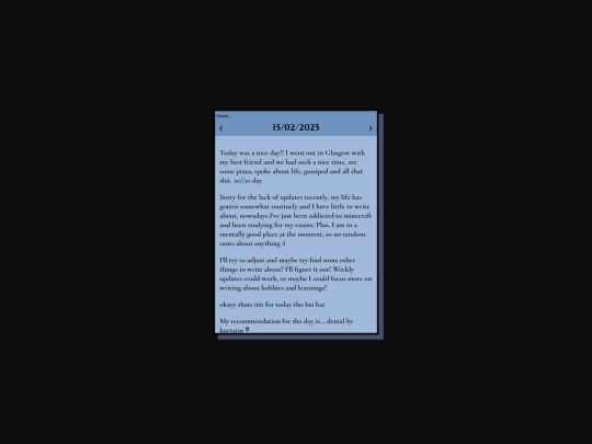 journals/15022025 screenshot