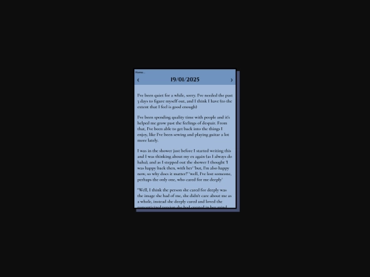 journals/19012025 screenshot
