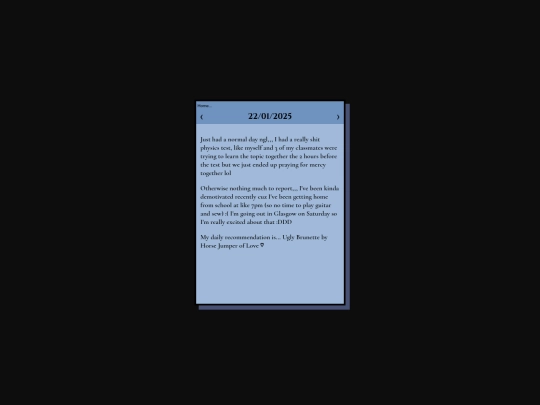 journals/22012025 screenshot