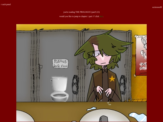 comic/prologue screenshot