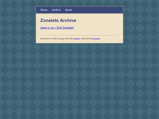 archive screenshot