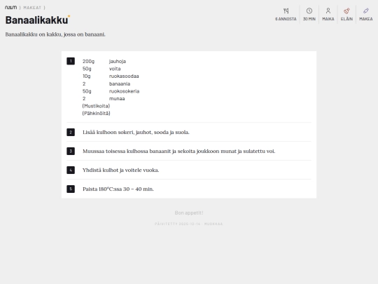 banaalikakku screenshot