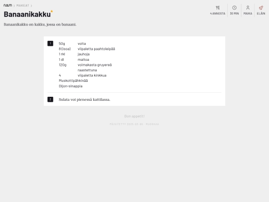 banaanikakku screenshot