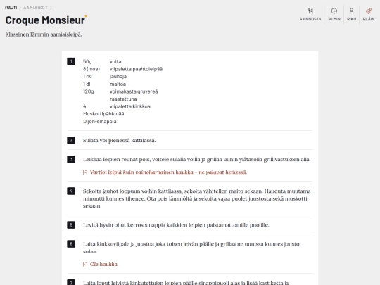 croque_monsieur screenshot