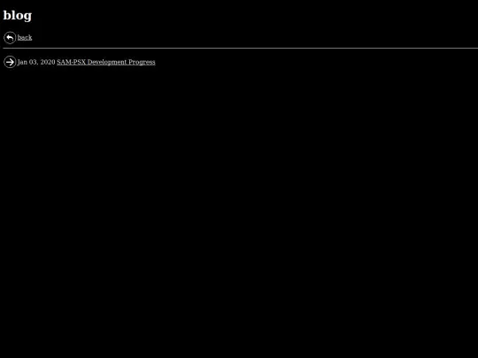 blog screenshot