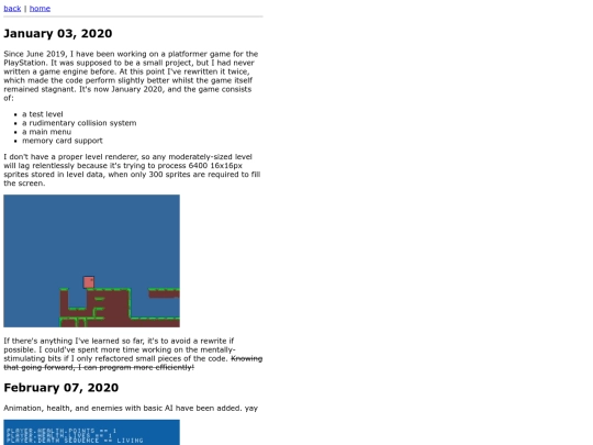 devlog/cereal_food screenshot