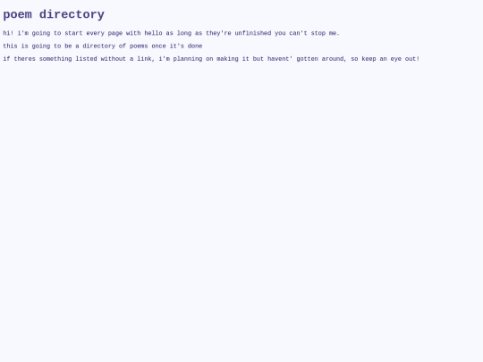 poetrydirectory screenshot