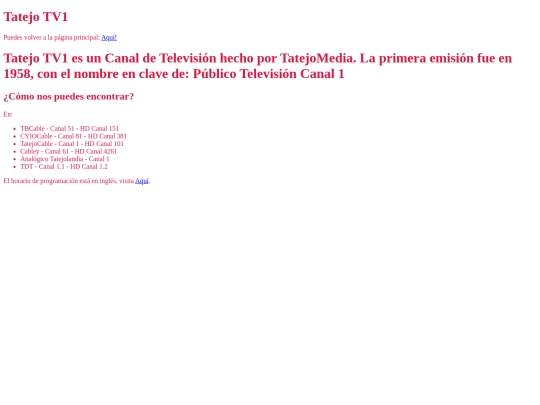 es_LA/TV/tatejotv1 screenshot