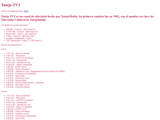es_LA/TV/tatejotv2 screenshot