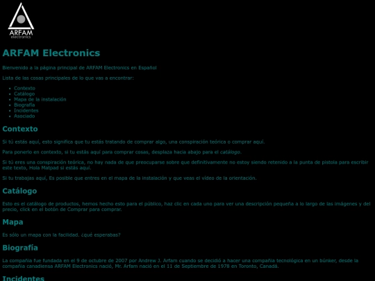 spanishtranslationsfrompages/arfam screenshot