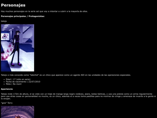 spanishtranslationsfrompages/taterwiki/personajes screenshot