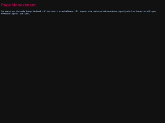 not_found screenshot