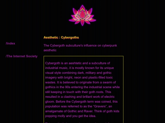 Internet_Society/cybergoth screenshot