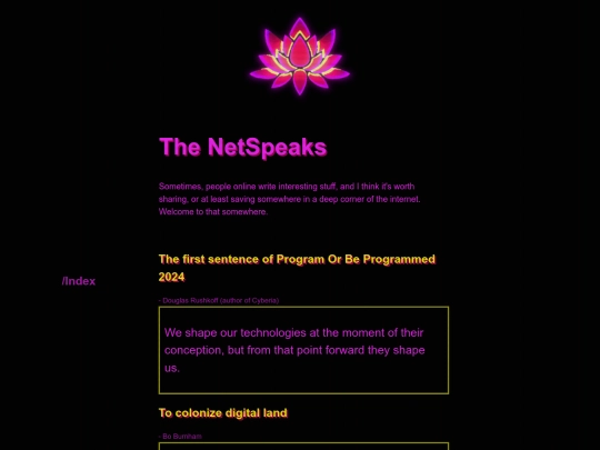 netspeaks screenshot