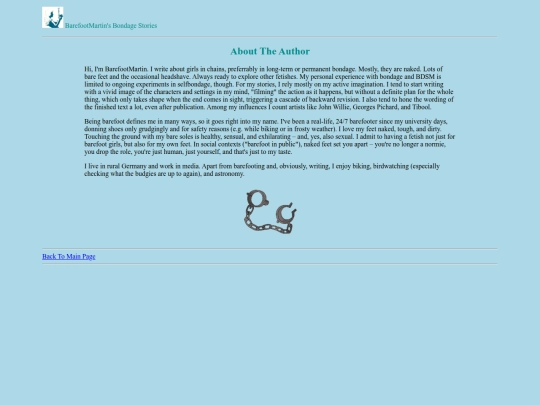 AboutTheAuthor screenshot