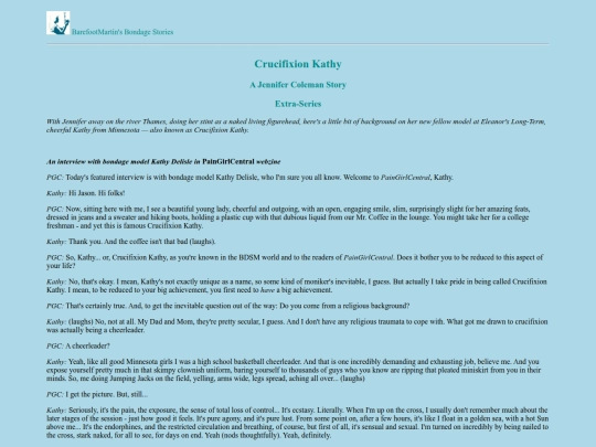 CrucifixionKathy screenshot