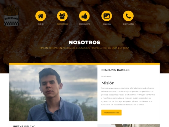 churromania/nosotros screenshot