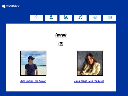 personal/amigos screenshot