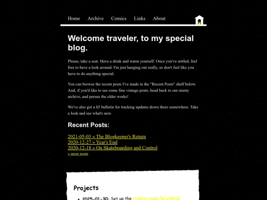 home screenshot