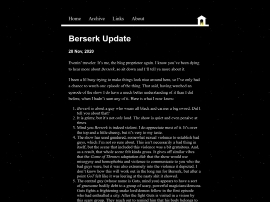 posts/2020-11-28-Berserk-Update screenshot