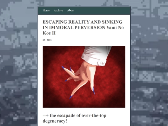 posts/2025-22-03-ESCAPING-REALITY-AND-SINKING-IN-IMMORAL-PERVERSION-Yami-No-Koe-II screenshot