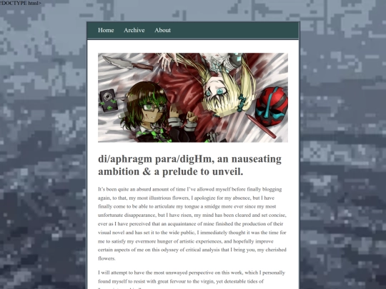 posts/2025-25-7-diaphragm-paradigHm-an-nauseating-ambition-and-a-prelude-to-unveil screenshot