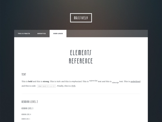 elements screenshot