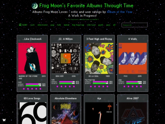 topalbums screenshot