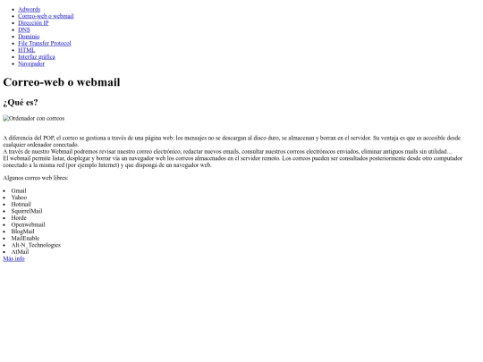 AMARILLO/webmail screenshot