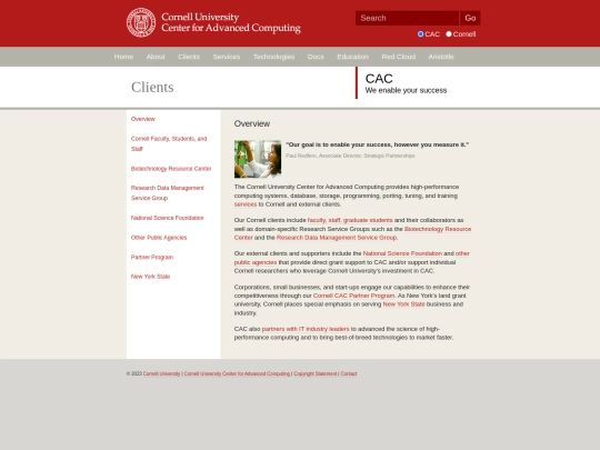 CAC/clients screenshot