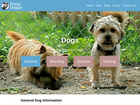EXT/PRIMA_DOGGA/pages/dogs screenshot