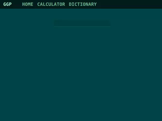 GGP/dictionary screenshot
