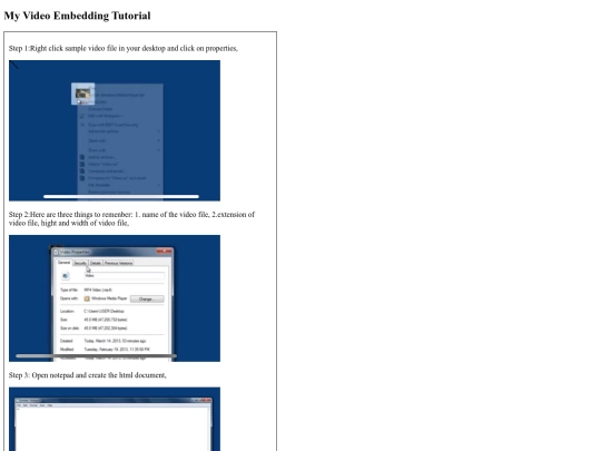 videoembeddedtutorial/my-video-tutorial screenshot