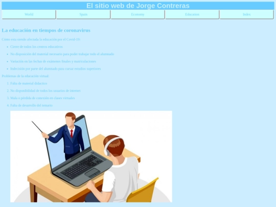 education screenshot