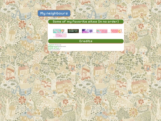 favoritesites screenshot