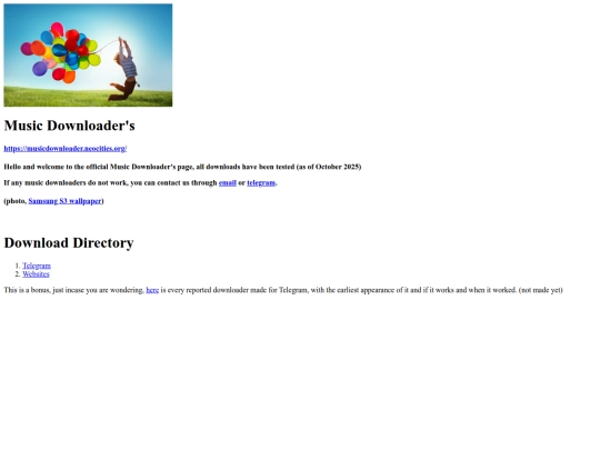 index screenshot