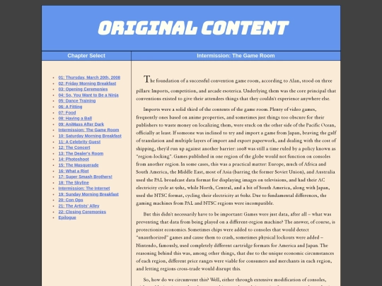 Chapters/Intermission01 screenshot