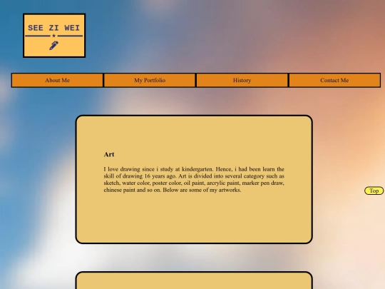 portfolio screenshot