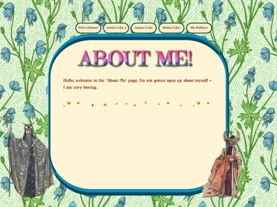 About Me/About Me screenshot
