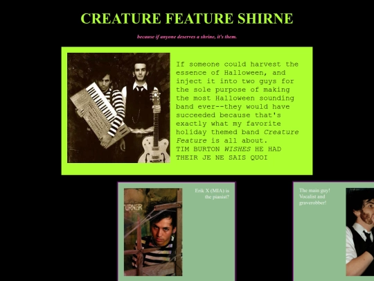 Shrines/creaturefeature/creature feature screenshot