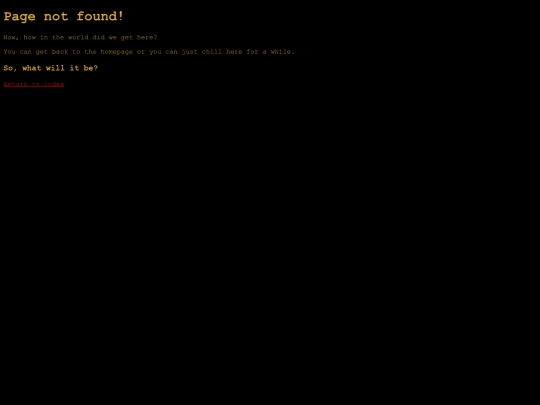 not_found screenshot