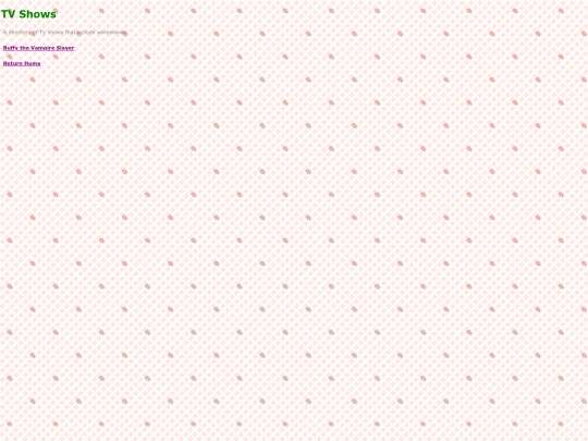 tvshows screenshot