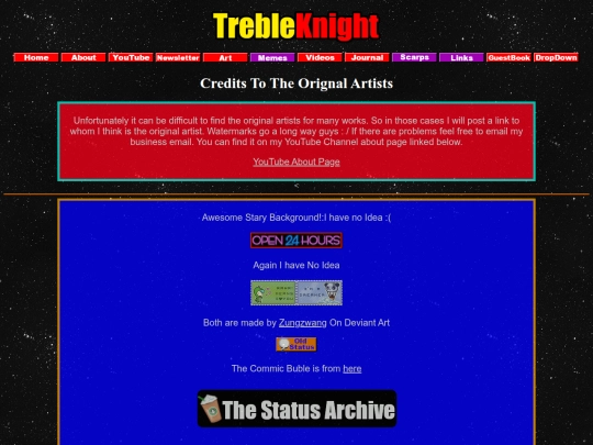 credit screenshot