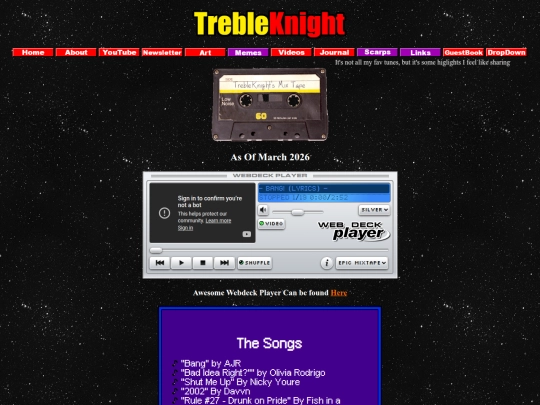 mixtape screenshot