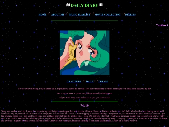 1-daily-diary screenshot